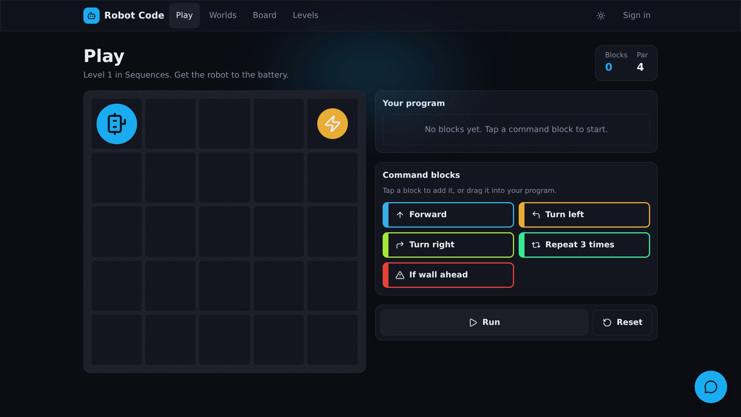 Robot Coding Game preview