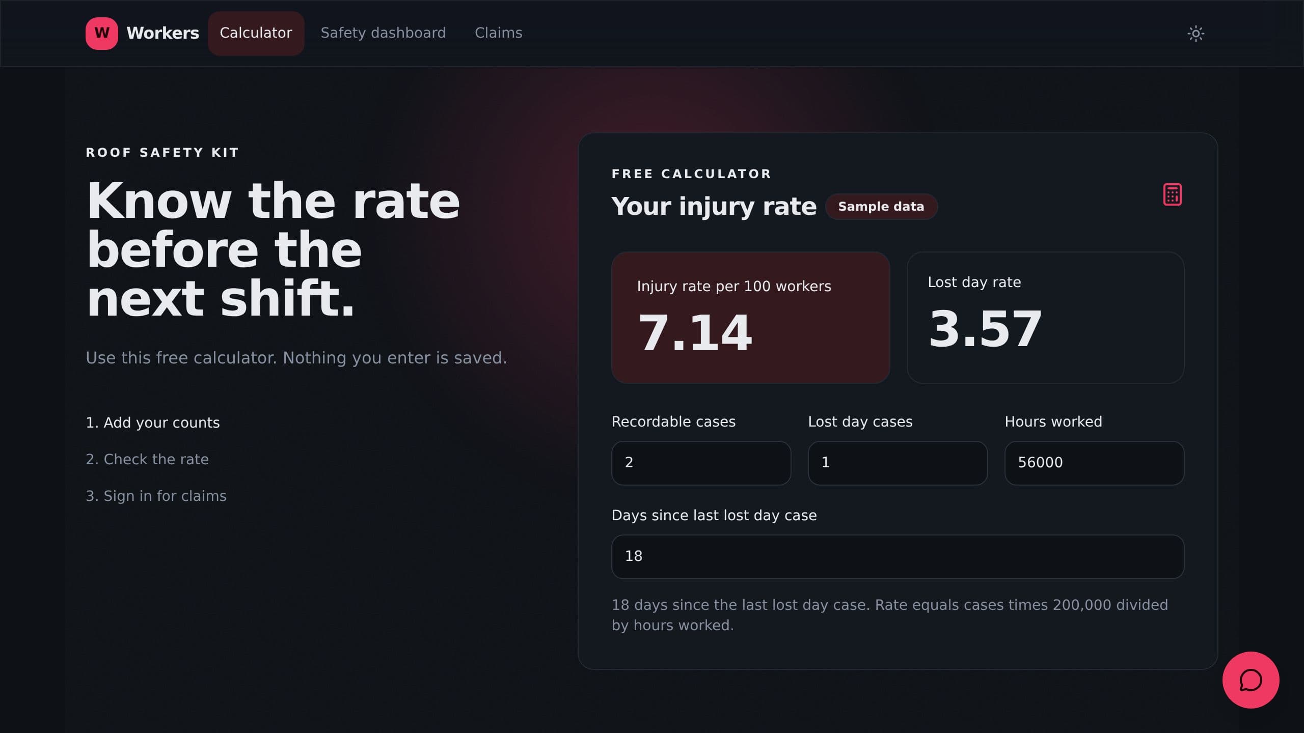Workers Comp Tracker preview
