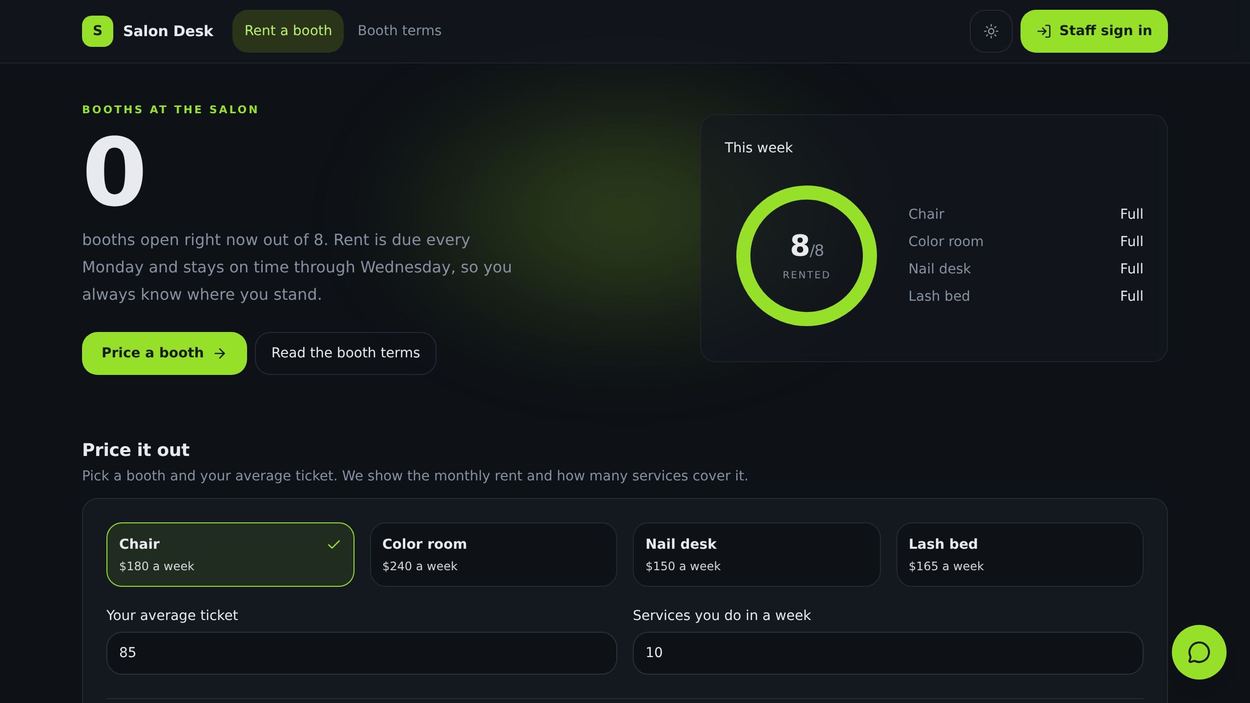 Stylist License Tracker preview