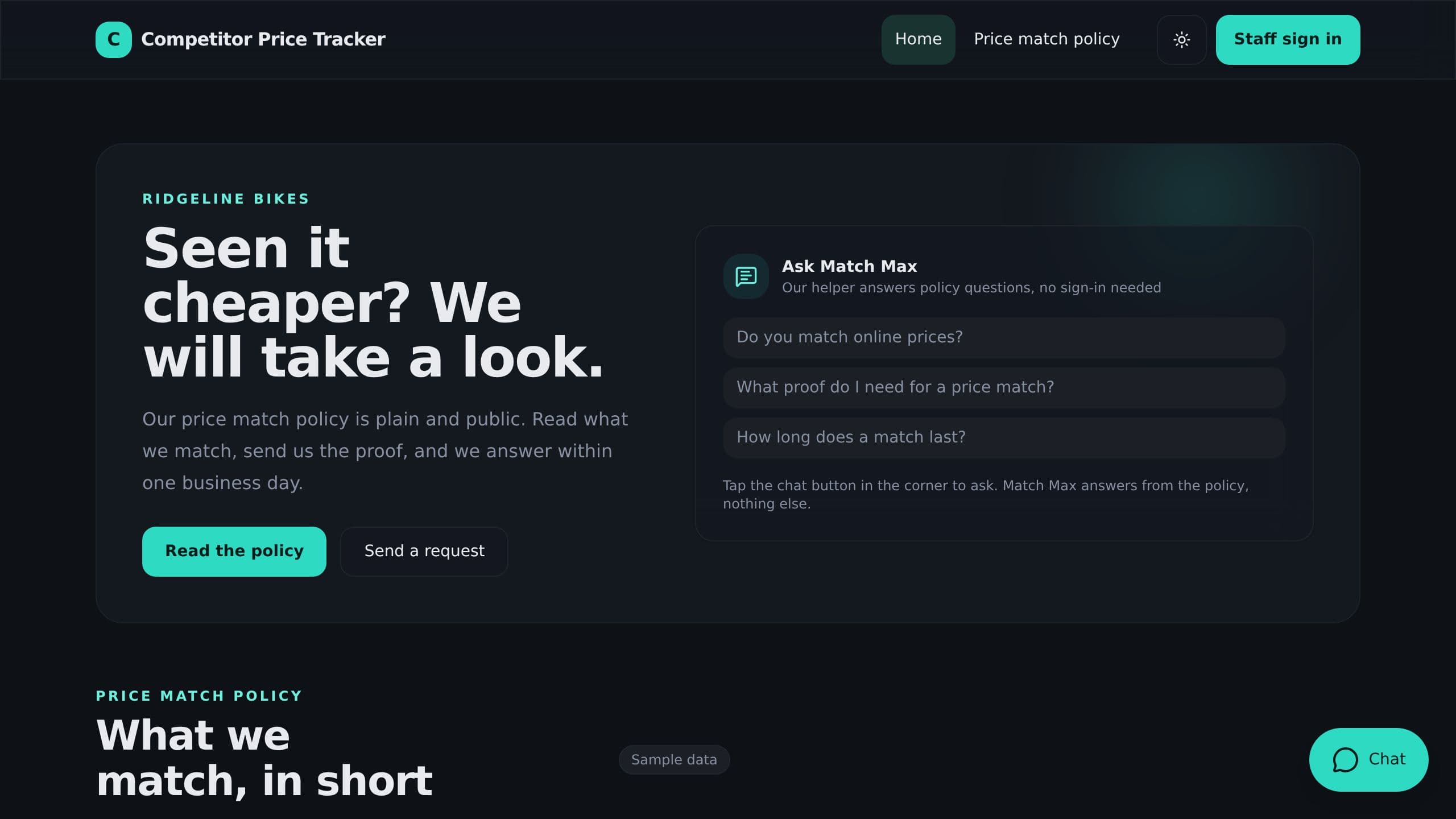 Competitor Price Tracker preview