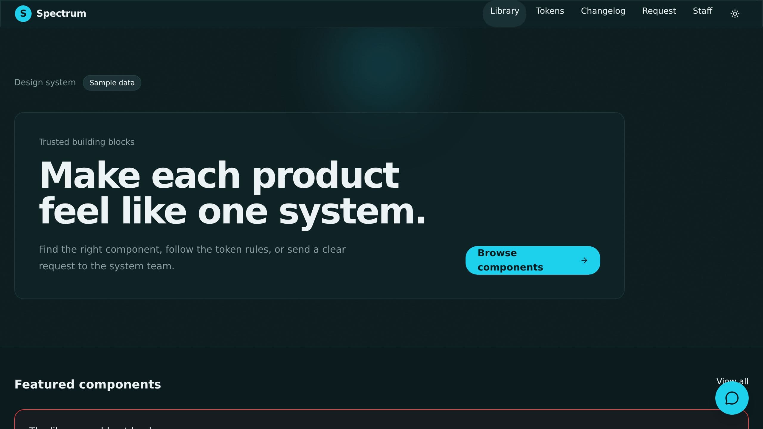Design System Docs preview