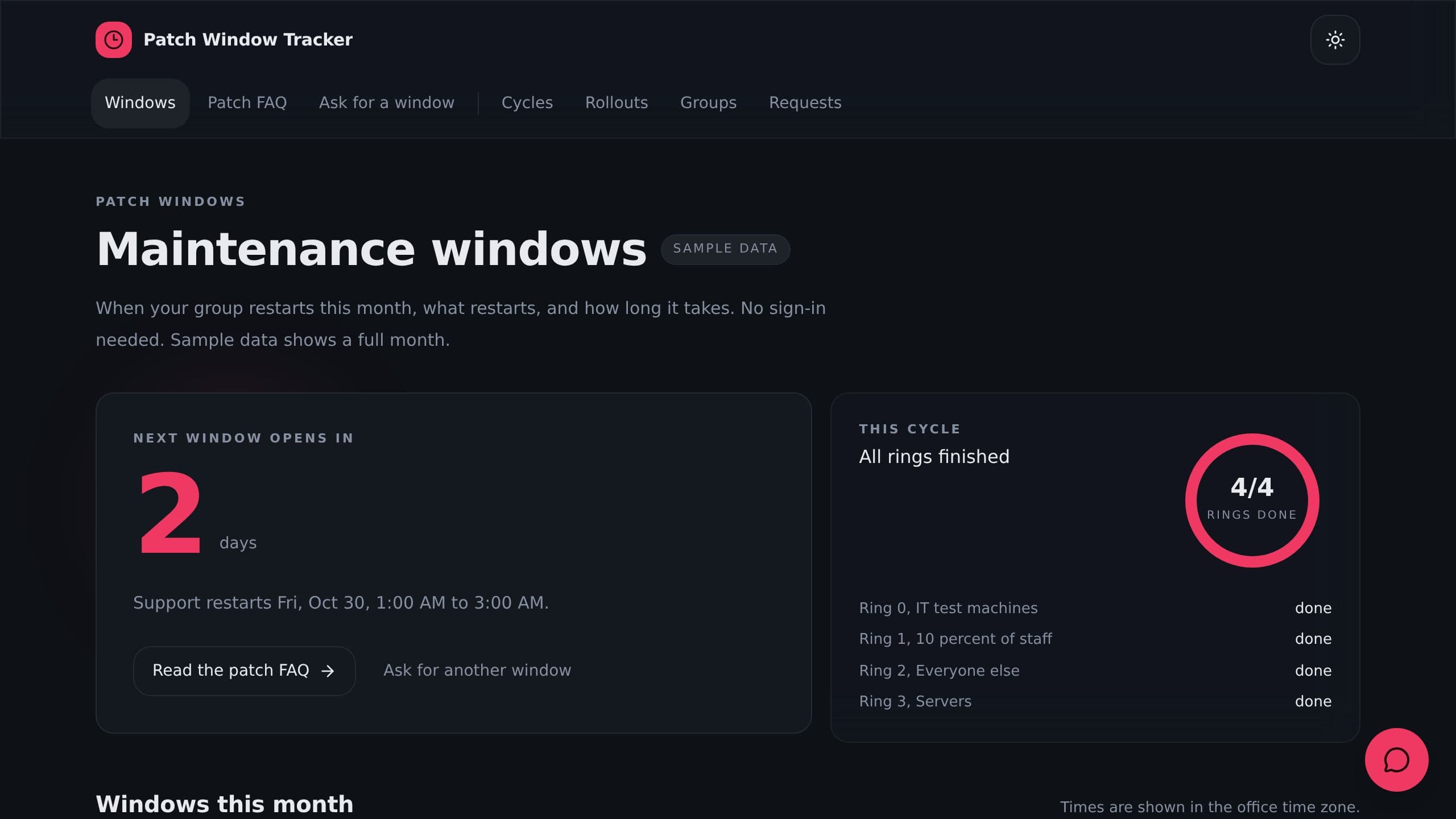 Patch Window Tracker preview