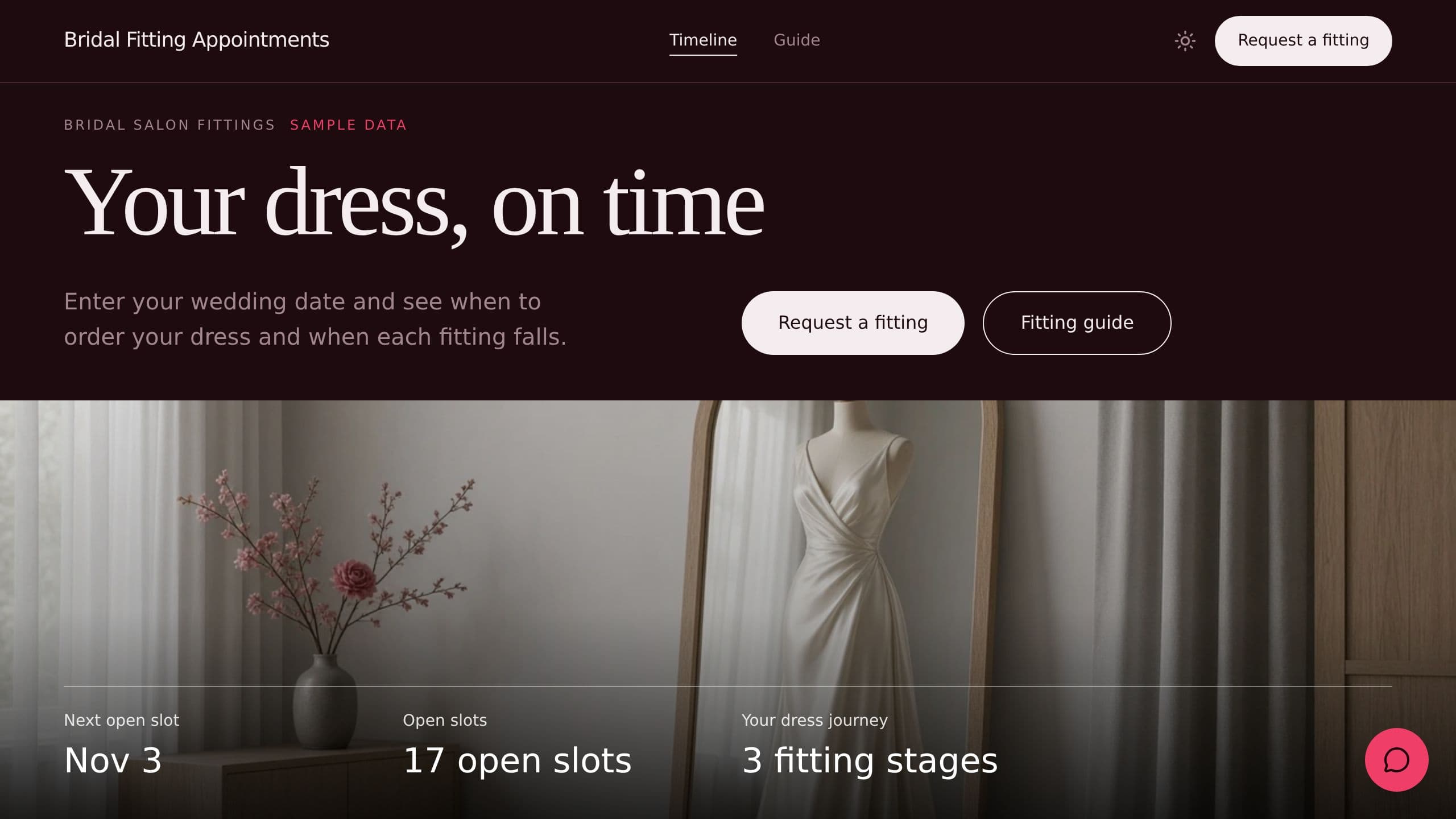 Bridal Fitting Appointments preview