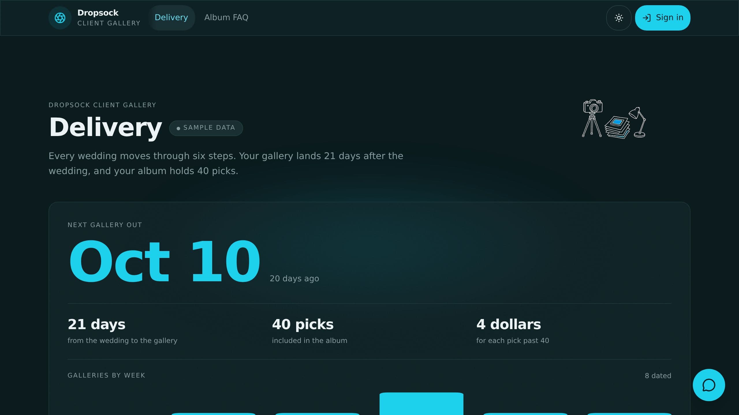 Photo Delivery Tracker preview