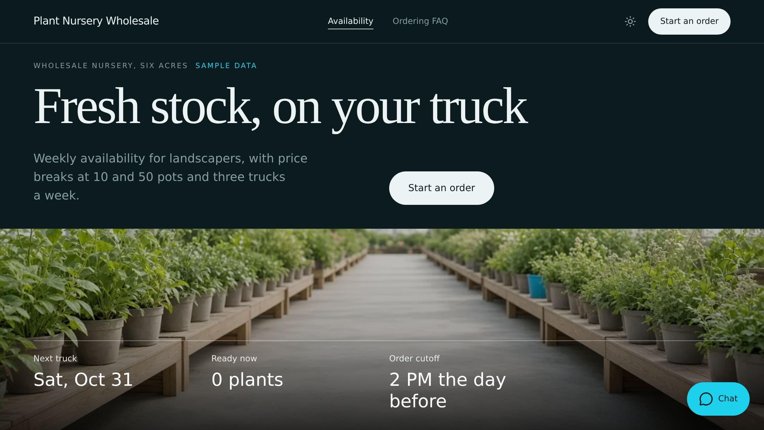 Plant Nursery Orders preview