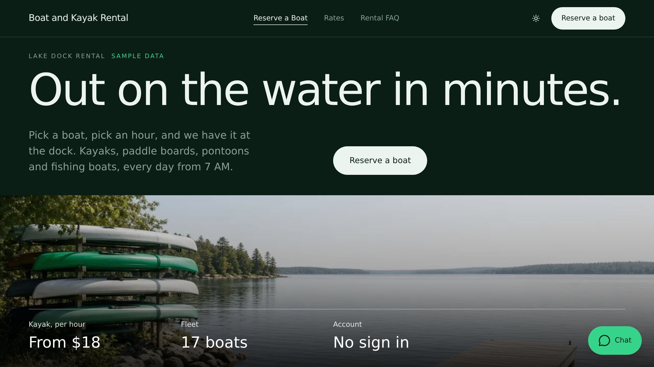 Boat Rental Booking preview