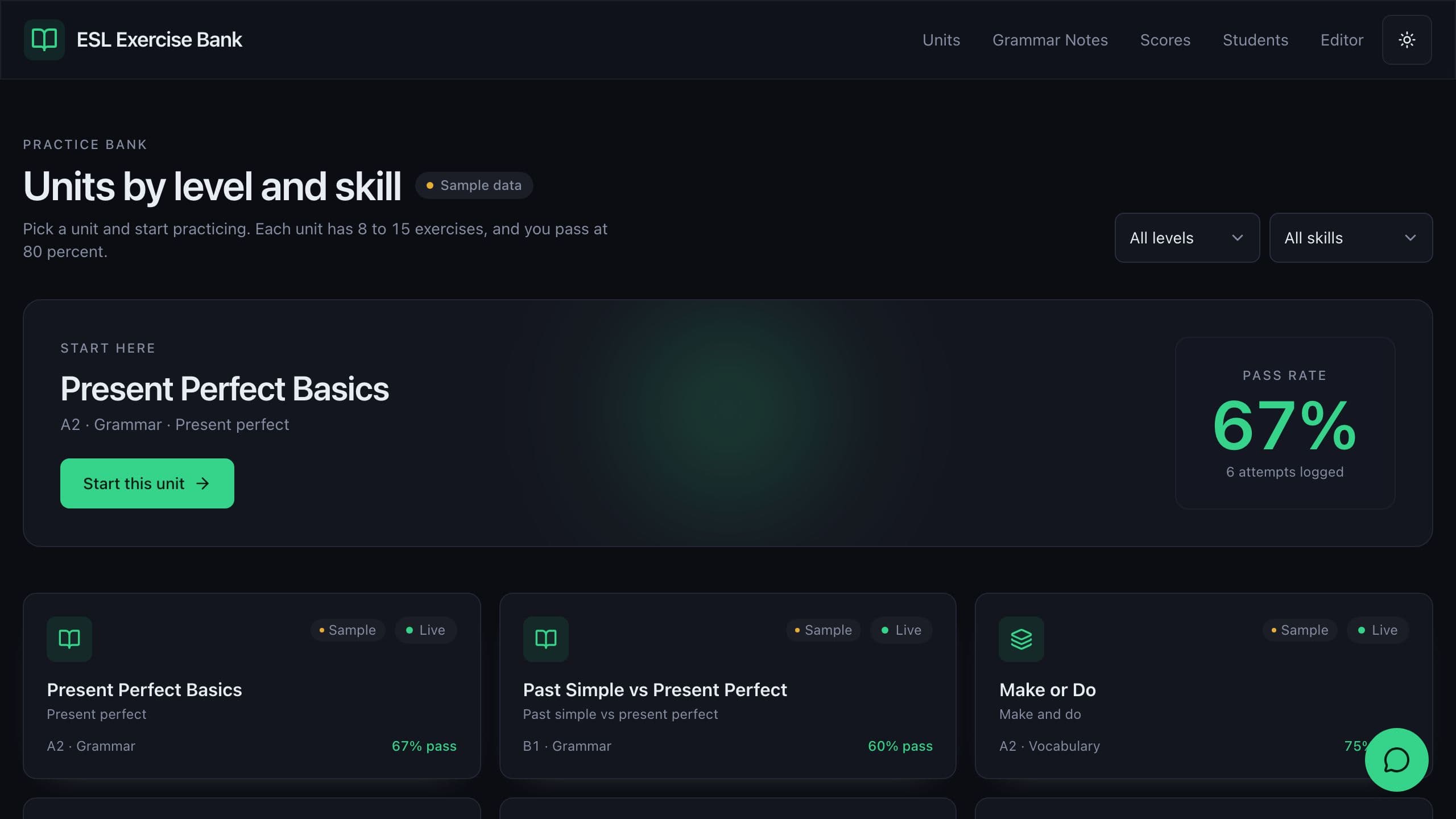 ESL Exercise Bank preview