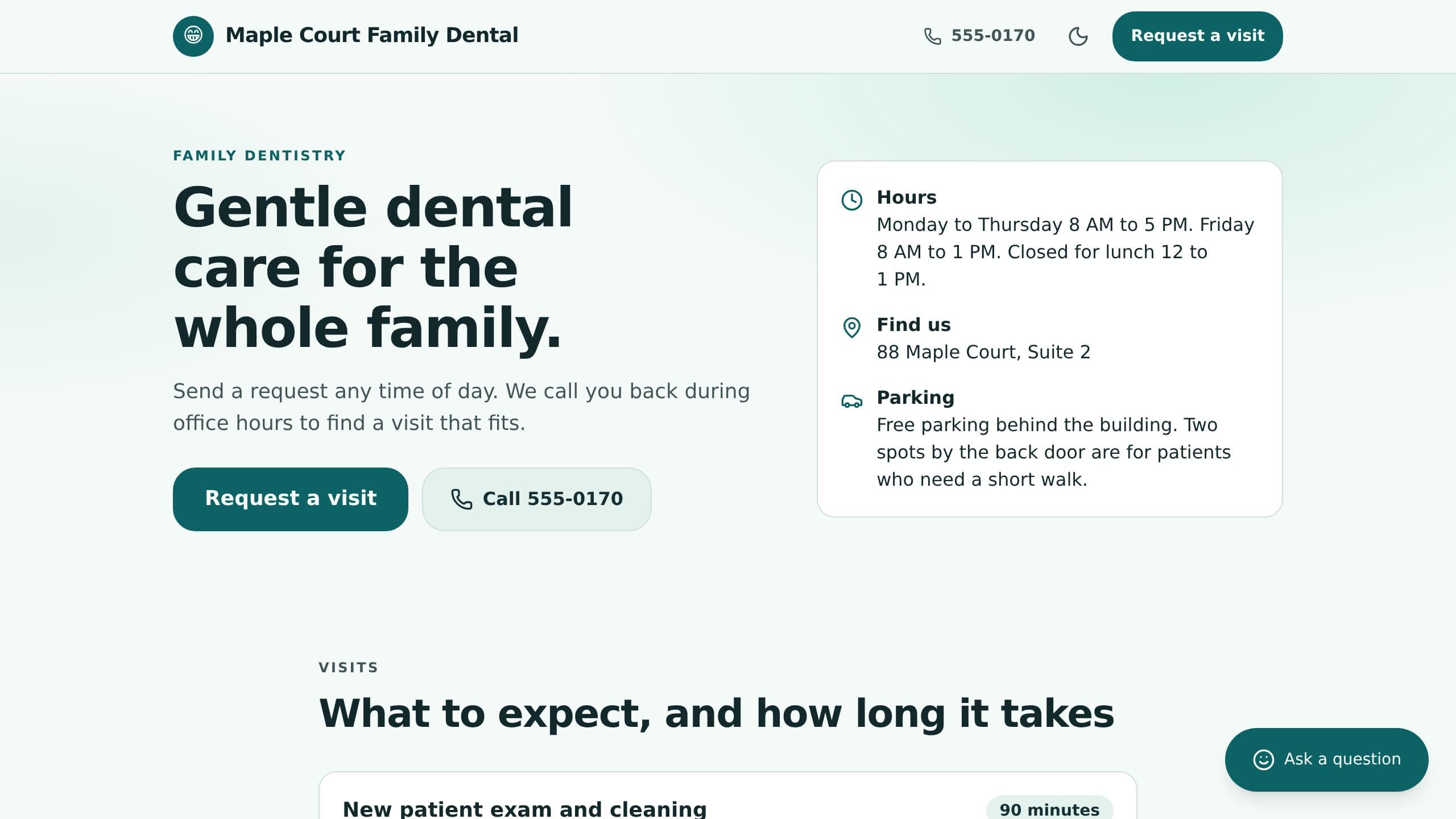 Dental Office Appointments preview