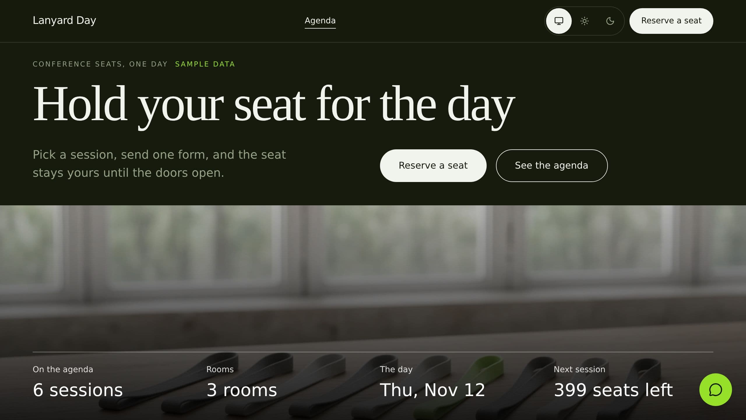 Conference Seats preview