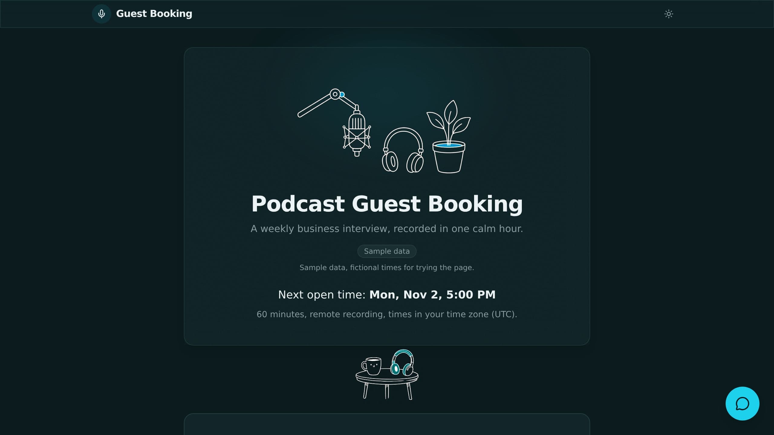 Podcast Guest Booking preview