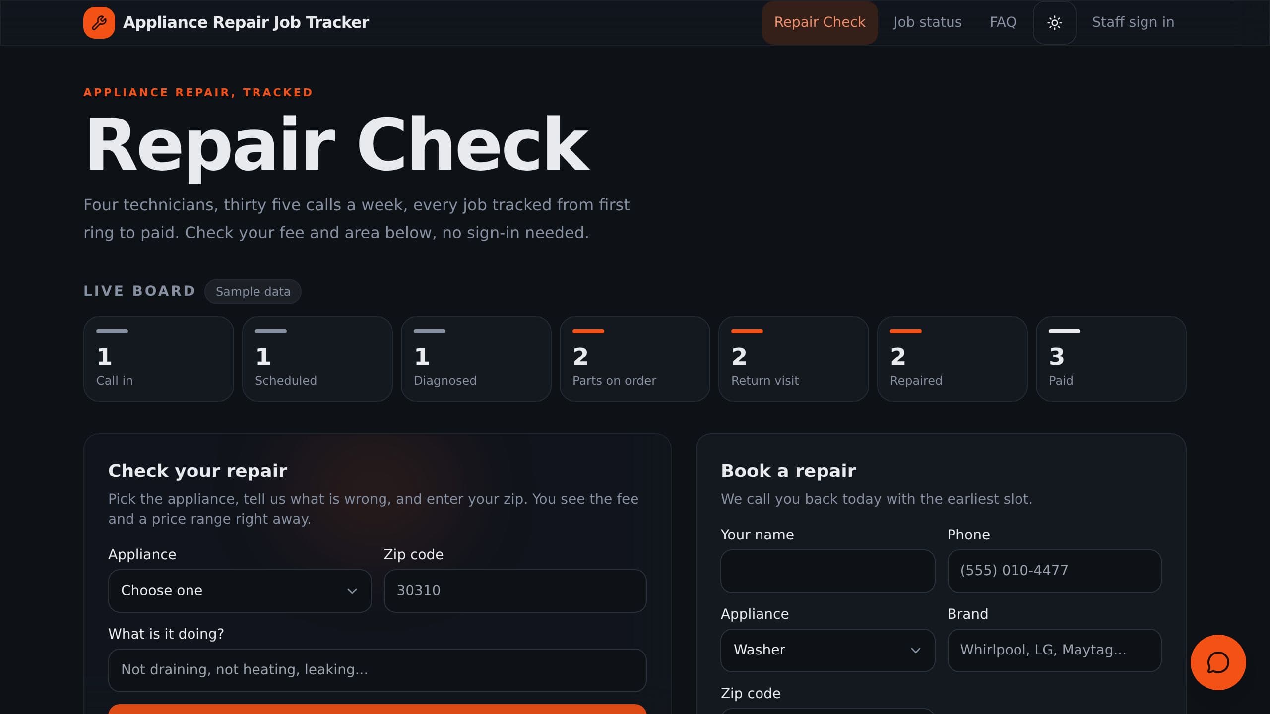 Appliance Repair Jobs preview