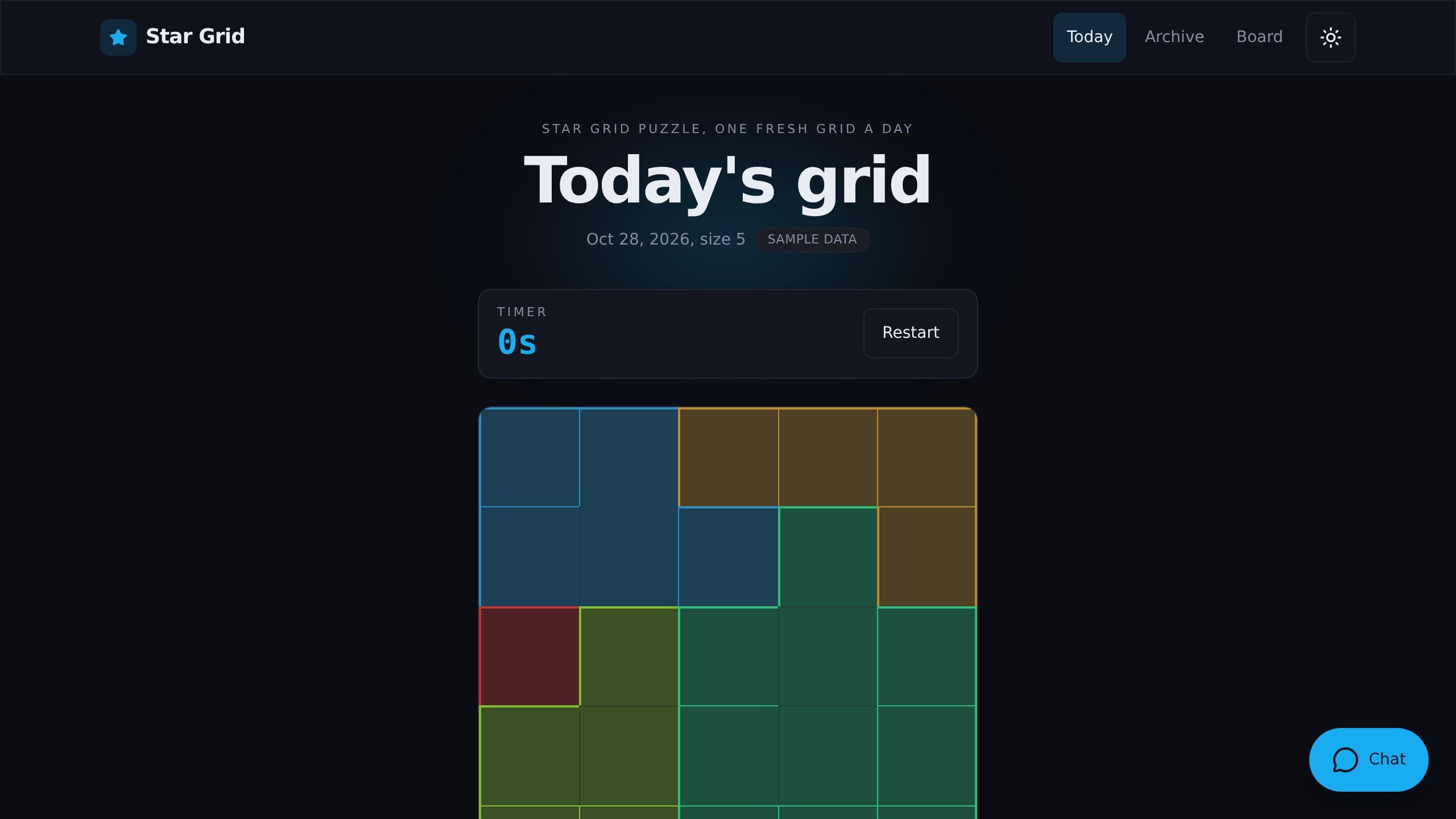 Star Grid preview