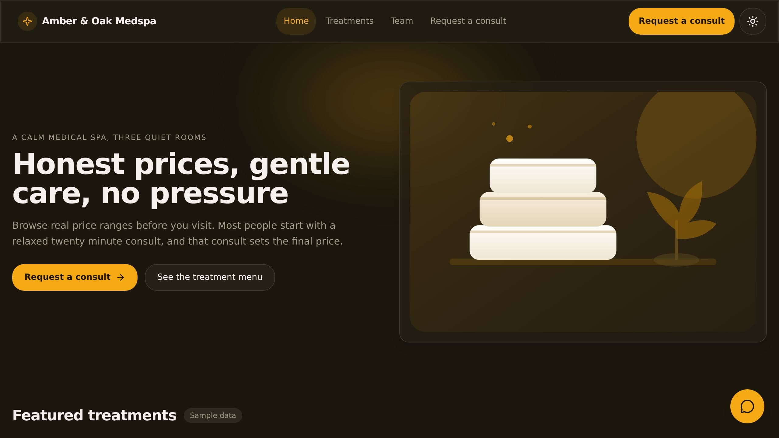 Medspa Website preview