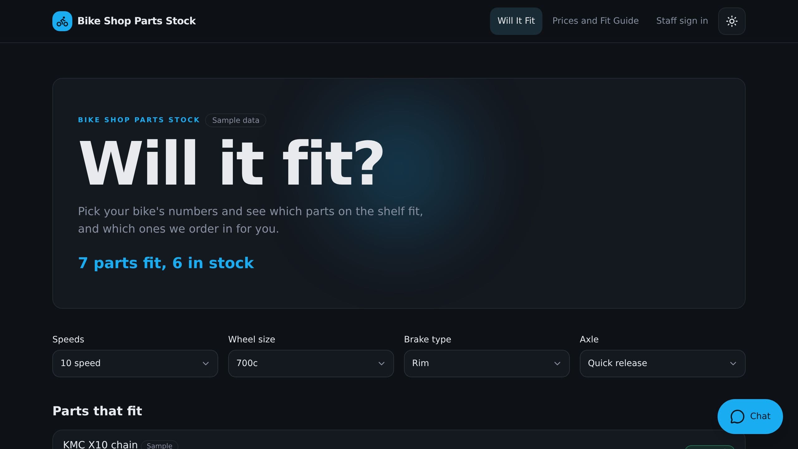 Bike Shop Parts preview
