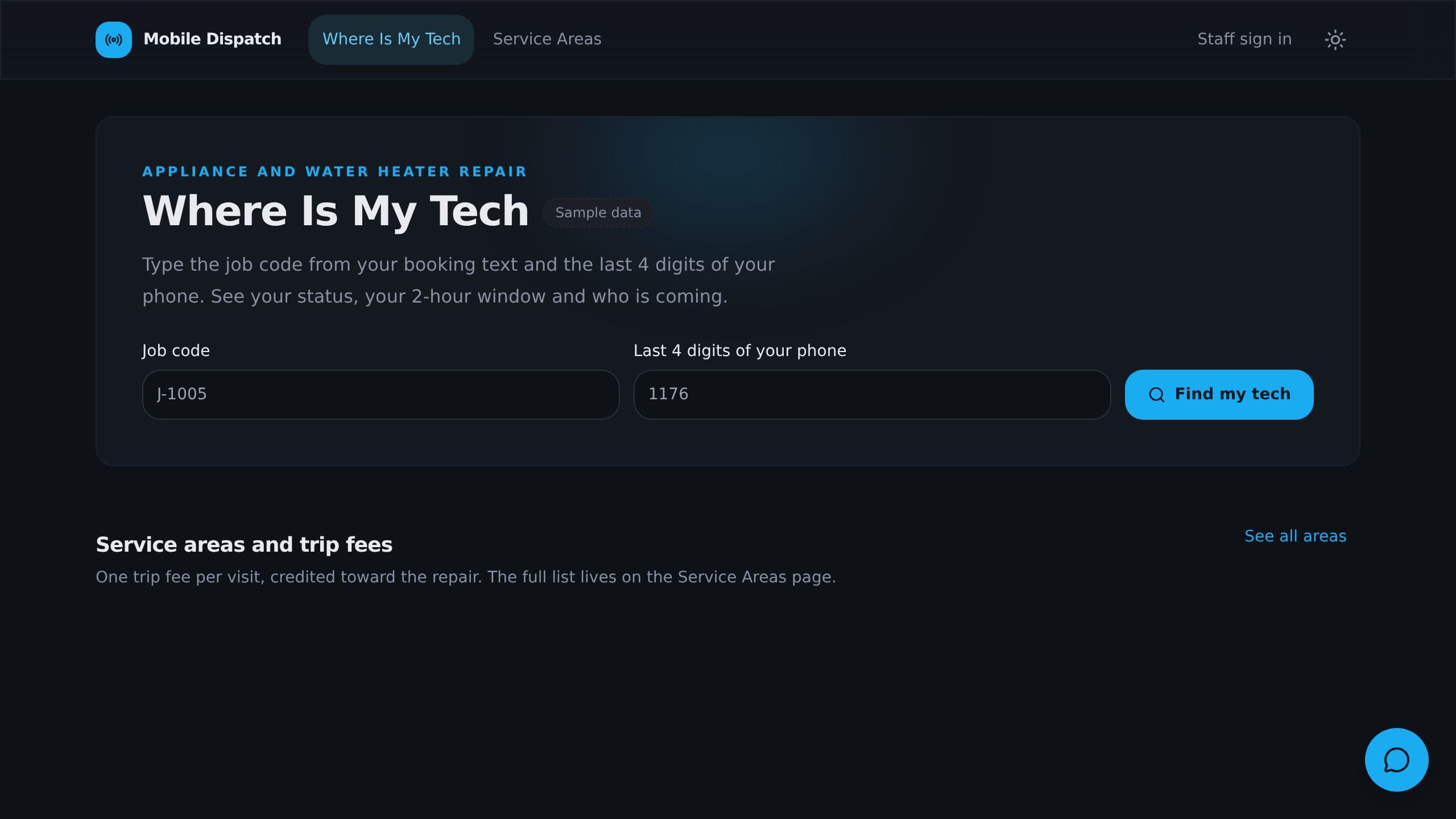 Mobile Dispatch Software preview