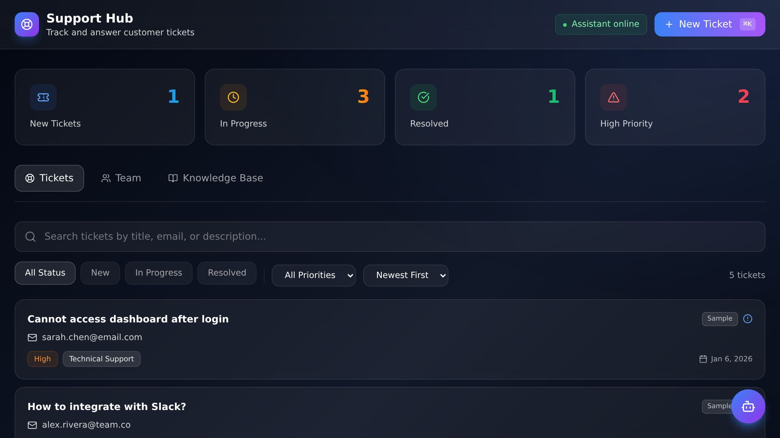 Support Workflow Manager preview