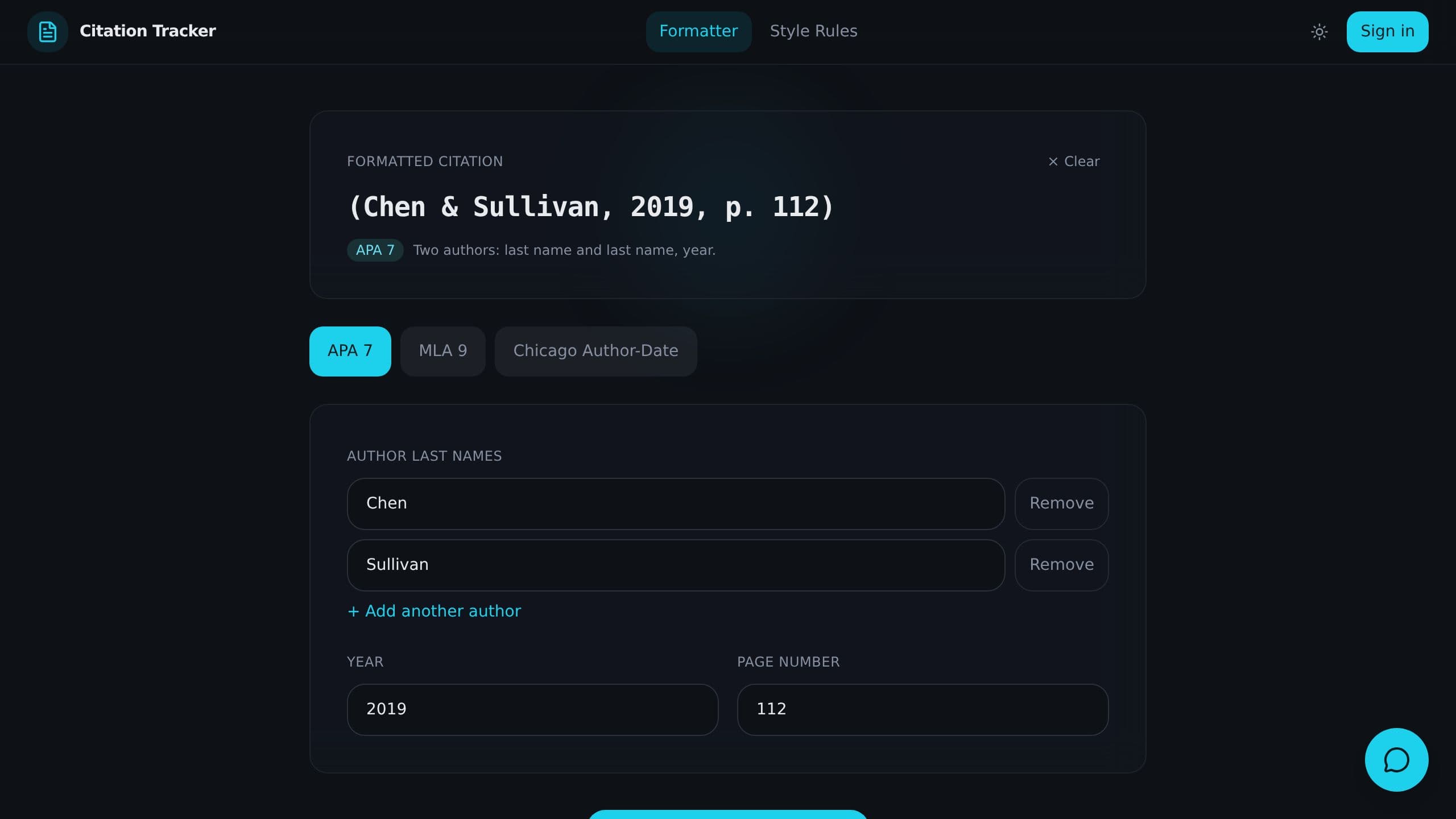 Citation Tracker preview