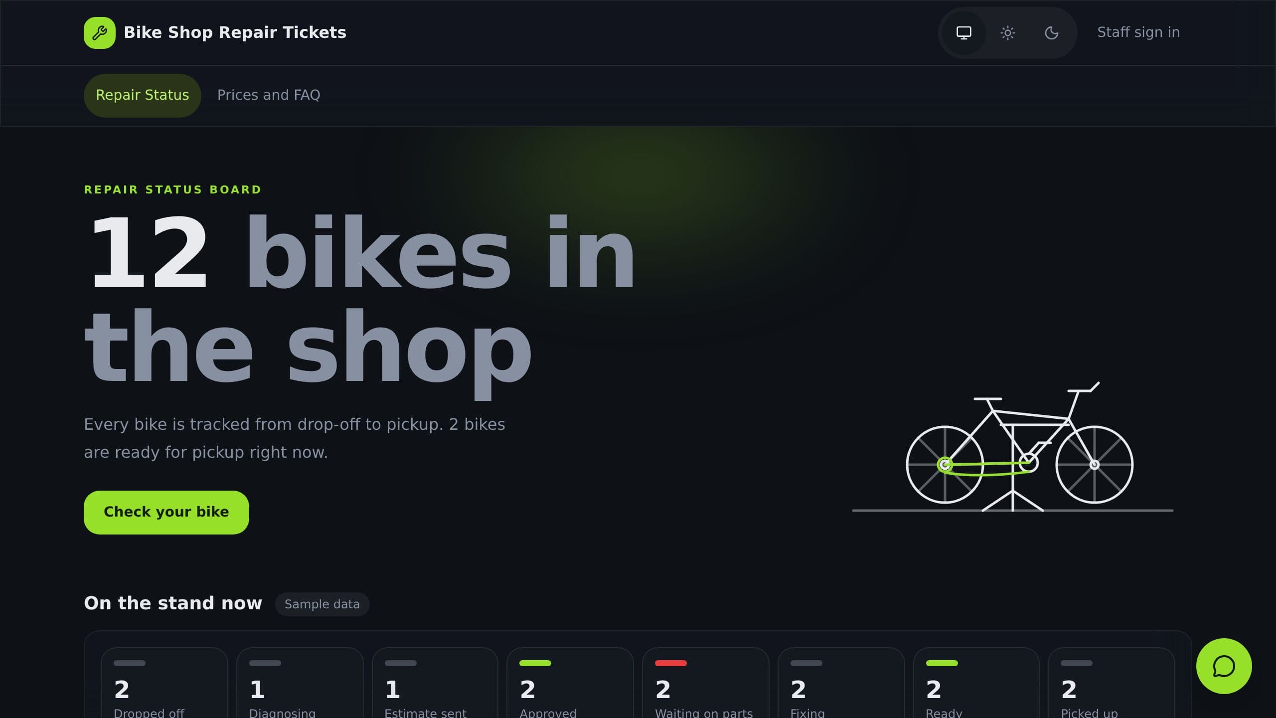 Bike Repair Tickets preview