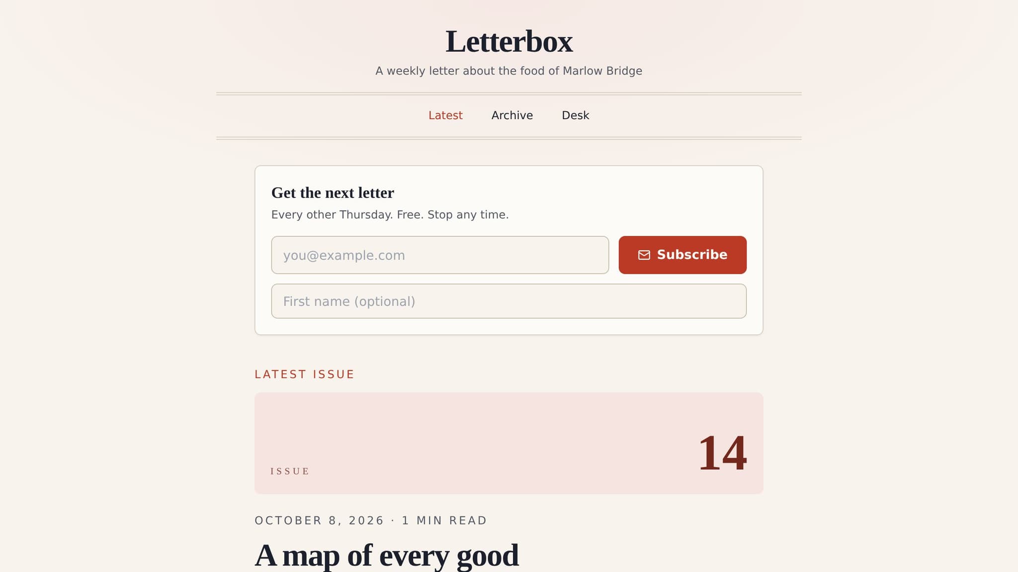 Un Newsletter Example Newsletters Apps | AI App Templates | Taskade AI