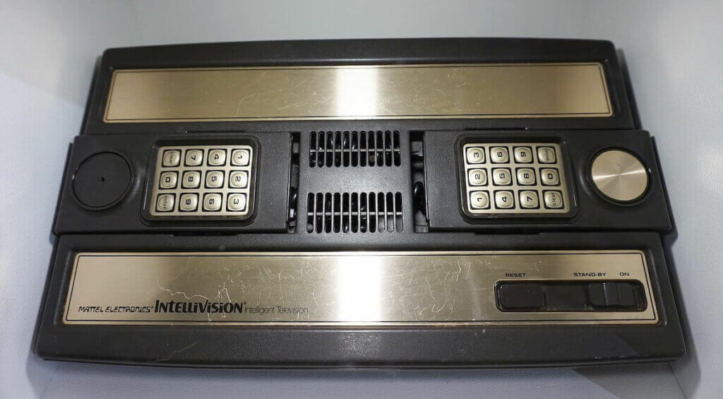 Intellivision video game console.