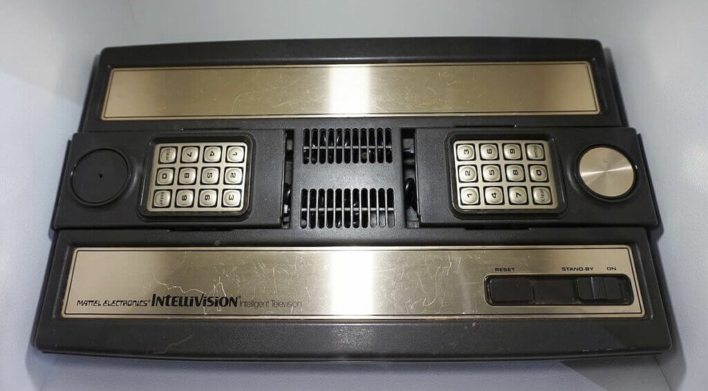 Intellivision video game console.