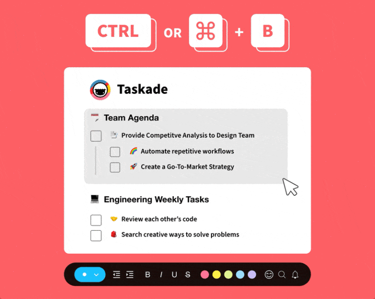 Multiselect Tasks Reorder Shortcut Project Activity Taskade Blog Multiselect Tasks Reorder Shortcut Project Activity Taskade Blog