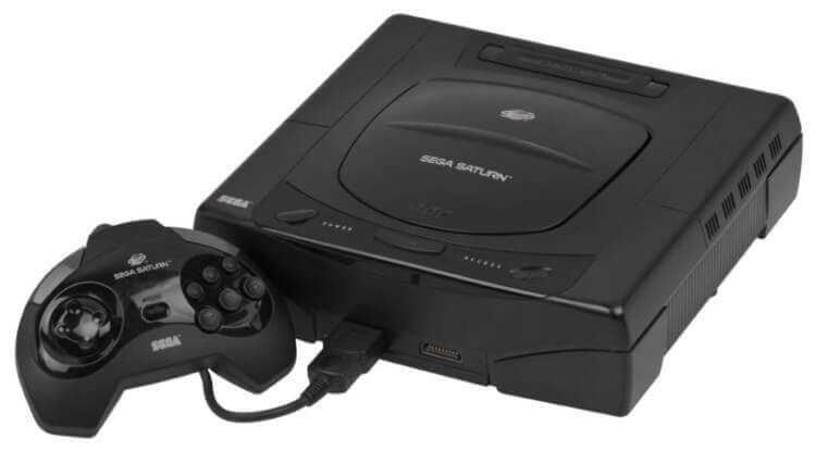 SEGA Saturn console.