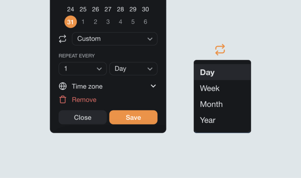 Taskade Recurring Task