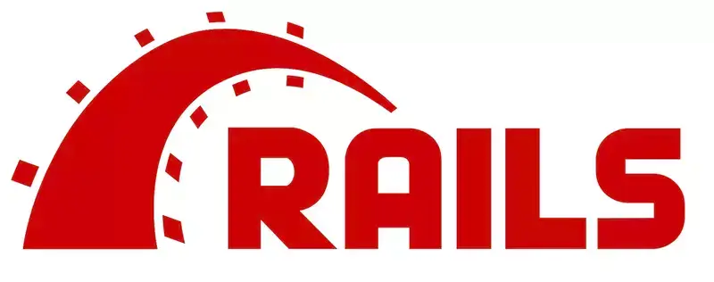 Ruby on Rails logo.