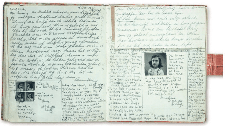 Anne Frank’s diary.