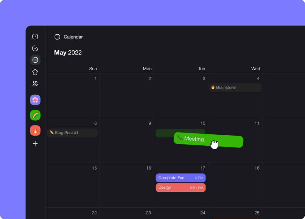 🚀 Calendar Drag & Drop, Search Filters, Browse Templates, and More