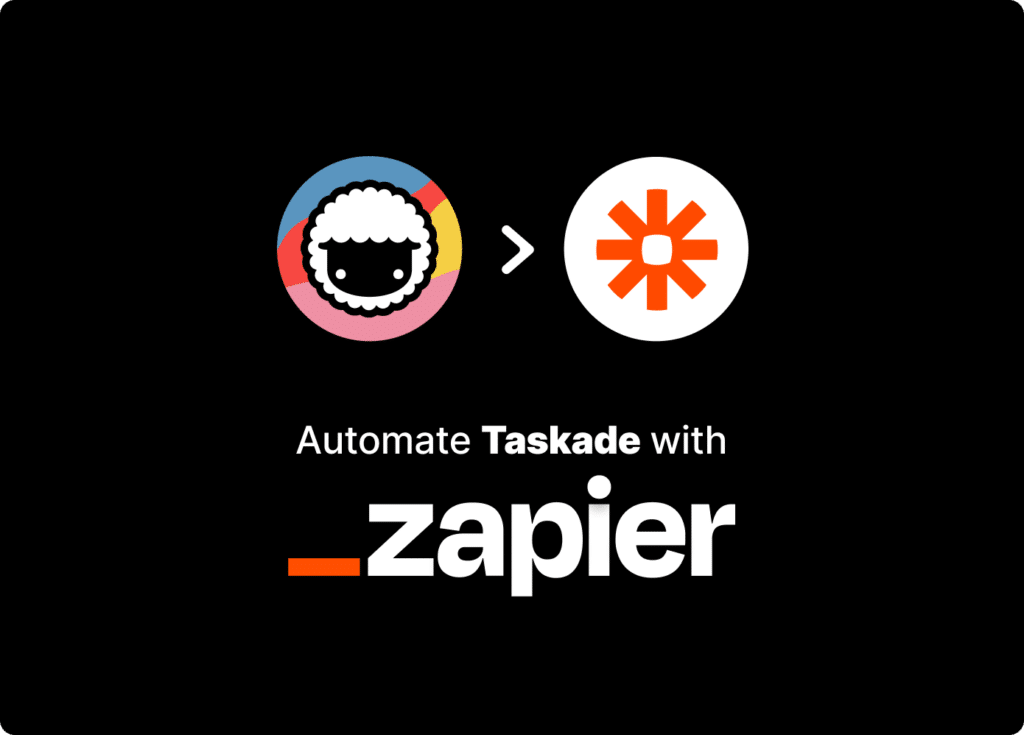 taskade zapier automation integration