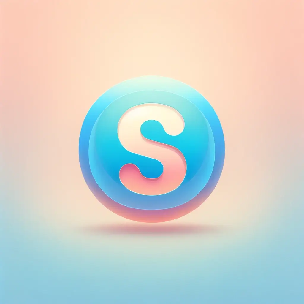 Skype logo.