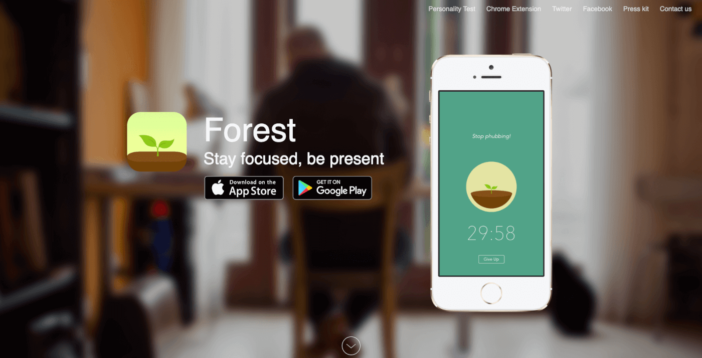 Forest user interface.