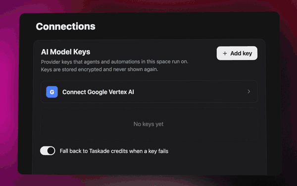 Coming soon: pick an AI from the leaderboard and run it with your own key