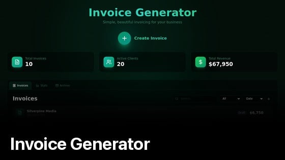 Invoice Generator