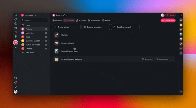 Taskade AI Reasoning Agents