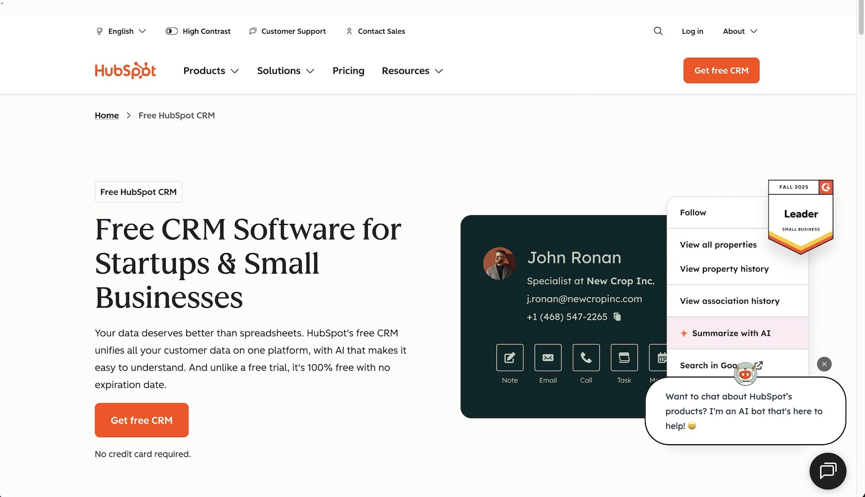 HubSpot CRM