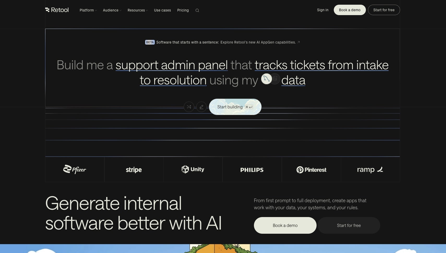 Retool internal tools platform