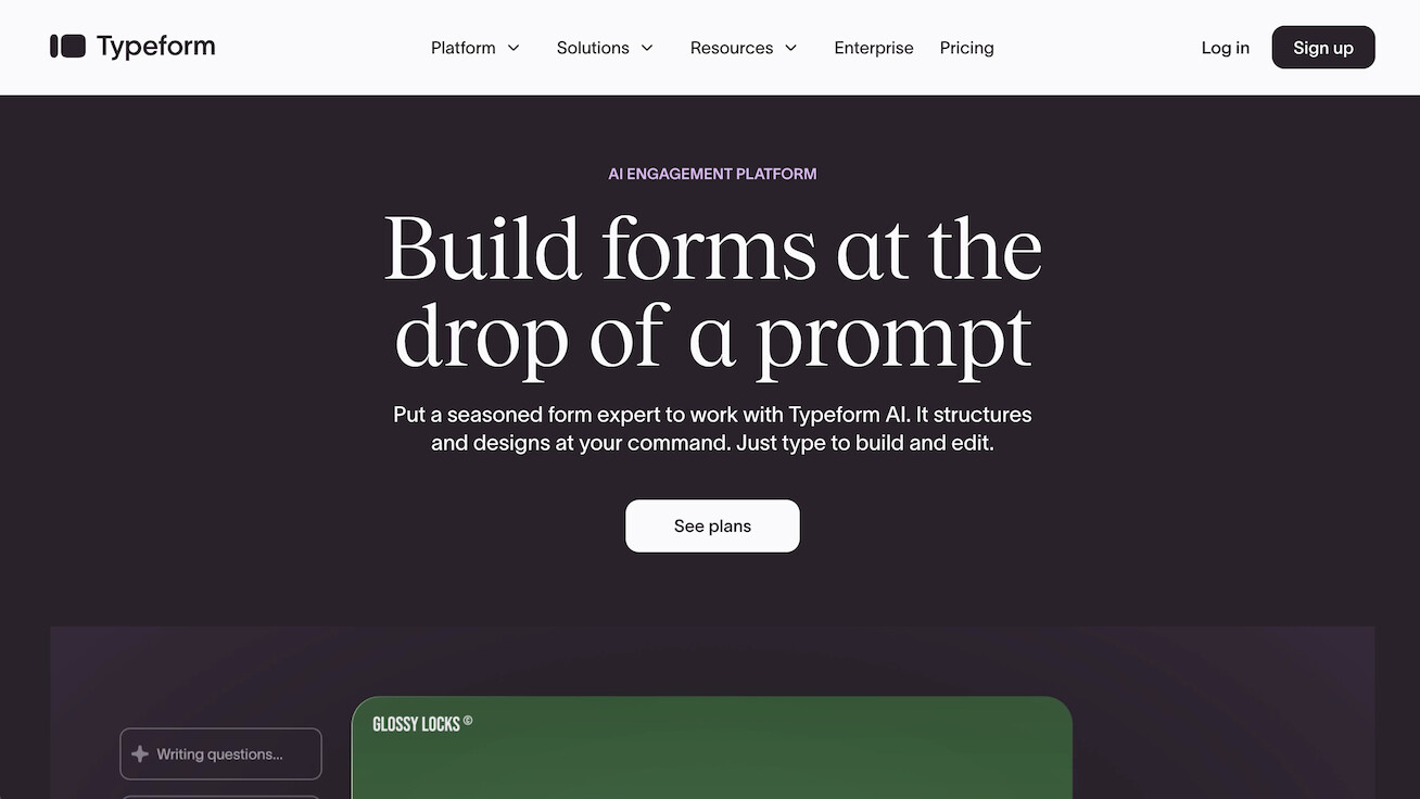 Typeform Forms