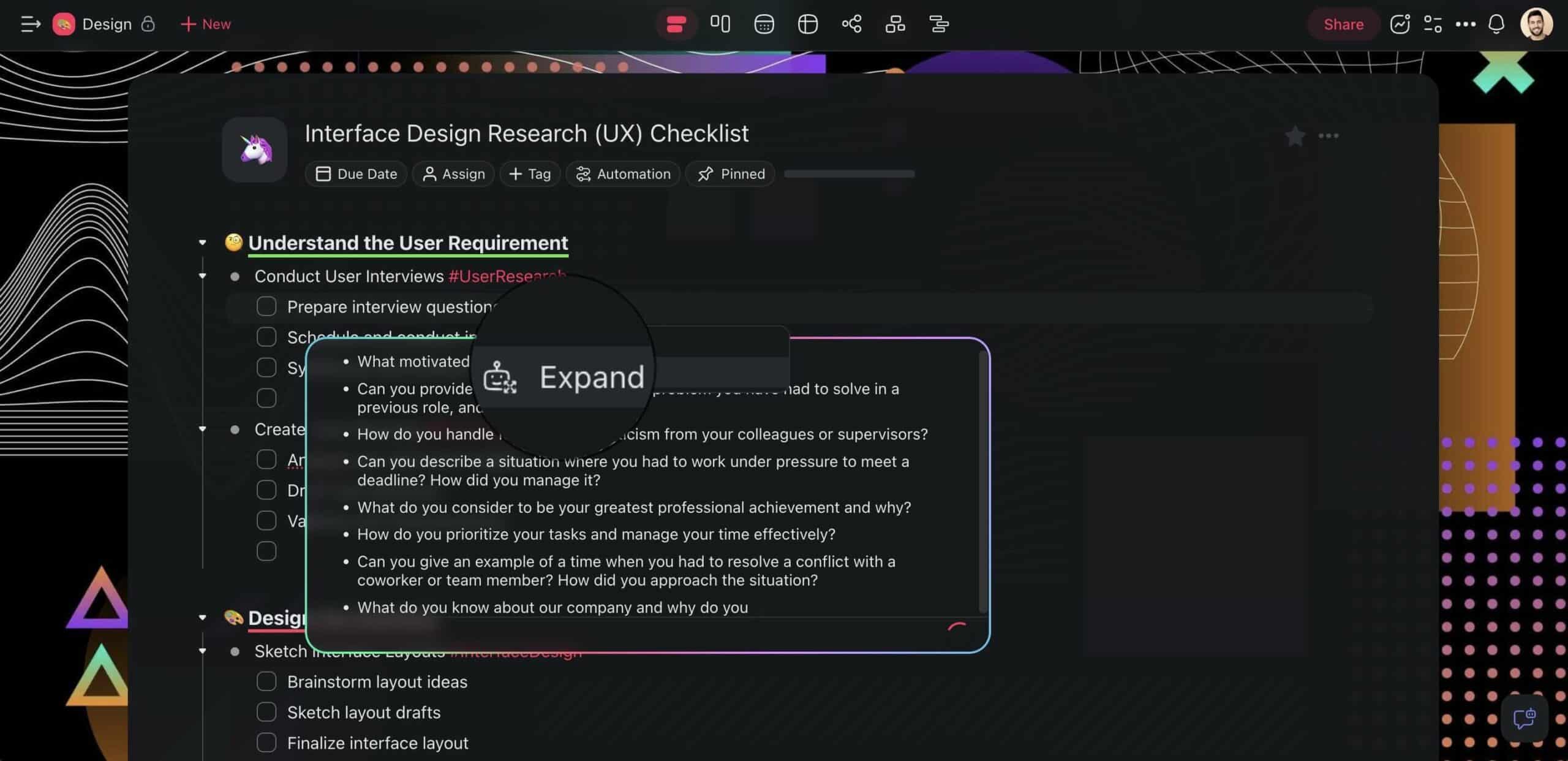 Taskade AI Assistant.