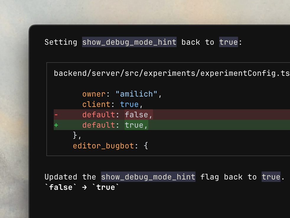 Early Cursor interface from March 2023