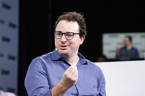 Dario Amodei speaking at an AI safety conference