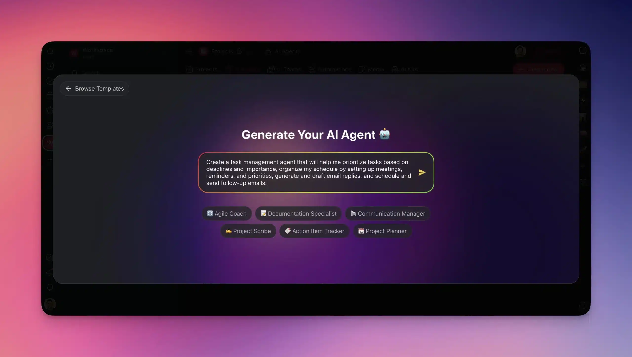 Generate ai agent 1