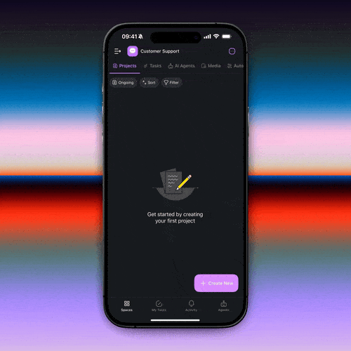AI generator for projects and agents.