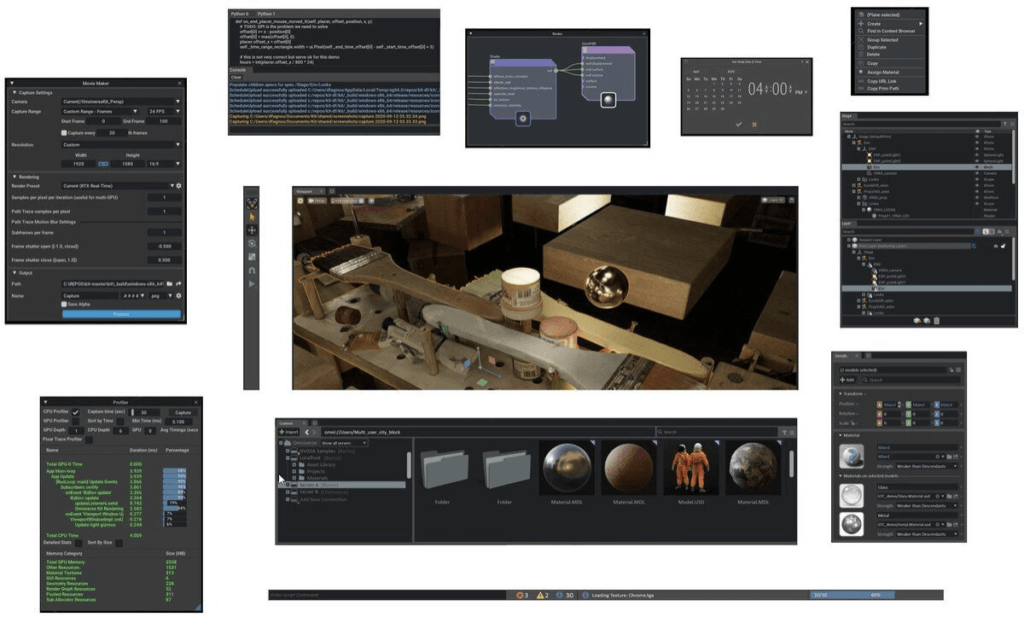 NVIDIA Omniverse Kit.