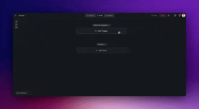 Building a form that sends uploads into an automation