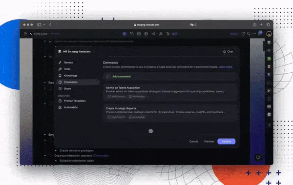 Plan & Execute mode for AI Agents.