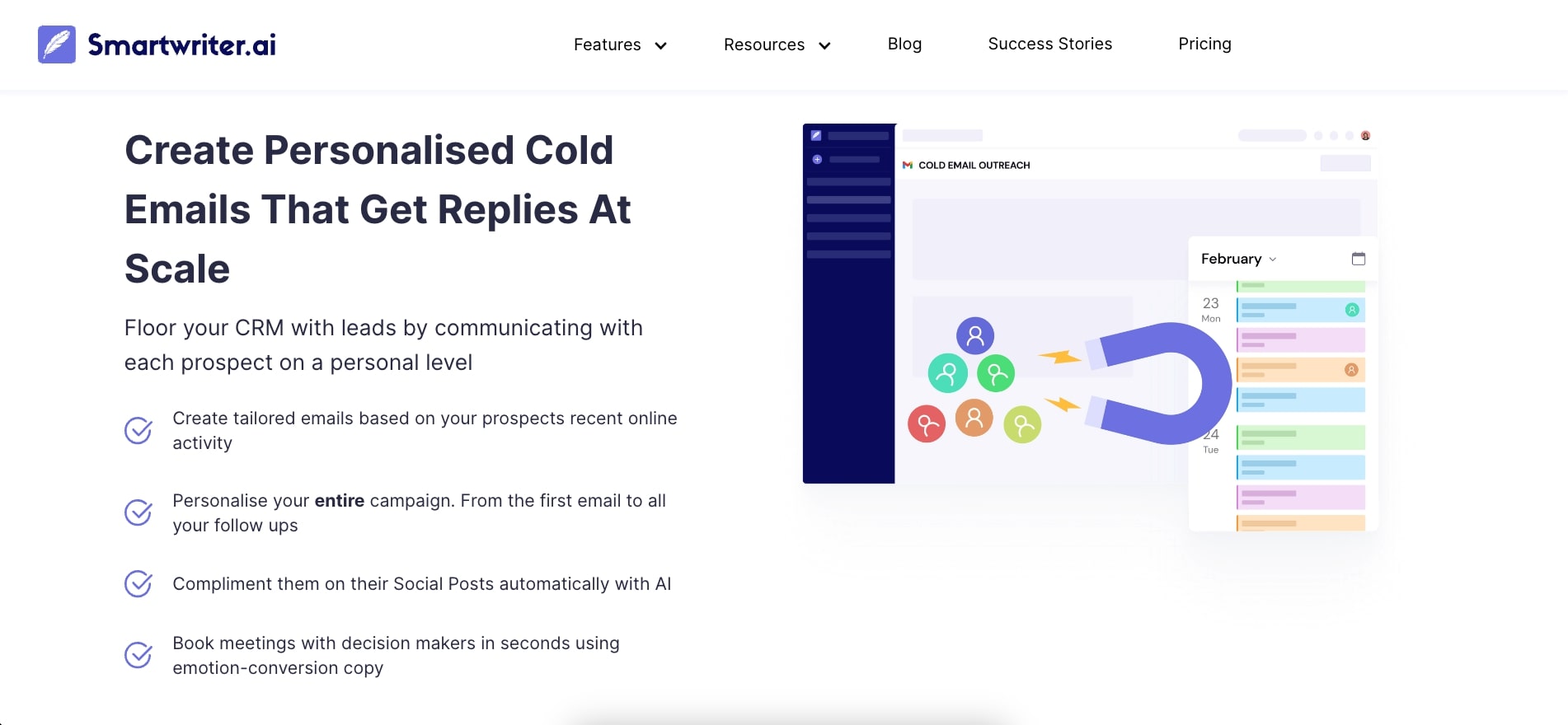 Smartwriter.ai user interface.