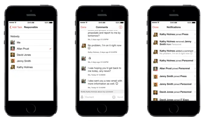 todoist mobile collaboration